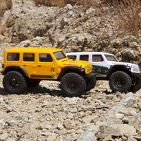 Axial SCX24 2019 Jeep Wrangler JLU CRC 1/24 4WD RTR Scale Mini Crawler (Yellow) w/2.4GHz Radio