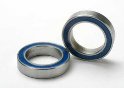 Traxxas Ball bearings, blue rubber sealed (12x18x4mm) (2)