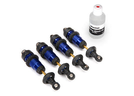 Traxxas Aluminum GTR Shock Set (Blue) (4)