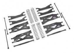 Traxxas X-Maxx WideMaxx Suspension Kit (Black)