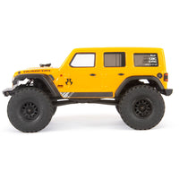 Axial SCX24 2019 Jeep Wrangler JLU CRC 1/24 4WD RTR Scale Mini Crawler (Yellow) w/2.4GHz Radio