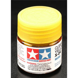 Tamiya X-24 Clear Yellow Acrylic Paint (10ml)