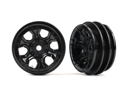 Traxxas Wheels 1.0In Black 2Pk