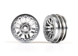 Traxxas Wheels 1.0In Satin Chrome 2Pk