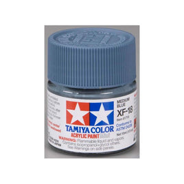 Tamiya XF-18 Flat Medium Blue Acrylic Paint (10ml)