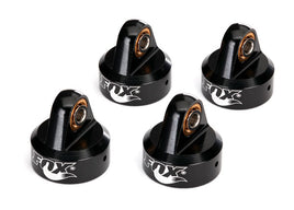 Traxxas Unlimited Desert Racer Aluminum "Fox" Shock Caps (Black) (4)