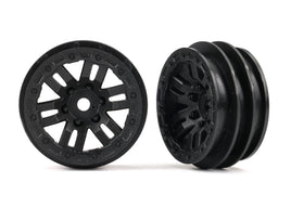 Traxxas Wheels 1.0In Black 2Pk