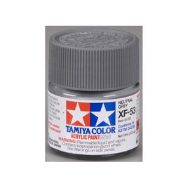 Tamiya XF-53 Flat Neutral Grey Acrylic Paint (10ml)