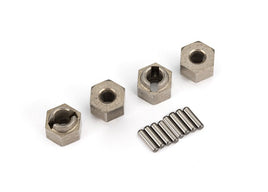 Traxxas Wheel Hubs 7Mm Hex Steel 4/Axle Pins 8