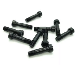 Treal Harden Pin Screws (10)pcs for Losi LMT Front Knuckles Black