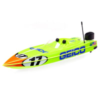 Pro Boat Miss GEICO 17" Power Boat Racer Self-Righting Deep-V RTR