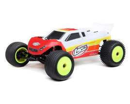 Losi Mini-T 2.0 1/18 RTR 2WD Brushless Stadium Truck (Red)