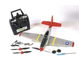 Rage P-51D Mustang Micro Warbirds RTF Electric Airplane (400mm)