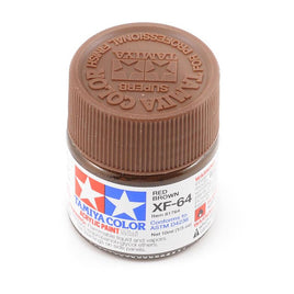 Tamiya XF-64 Flat Red Brown Acrylic Paint (10ml)