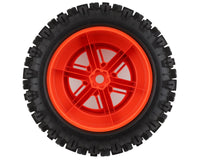 Traxxas X-Maxx Sledgehammer Pre-Mounted Tires w/ 17mm Hex (Orange) (2)