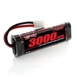 Venom DRIVE 7.2V 3000mAh NiMH Battery with Tamiya for Starter