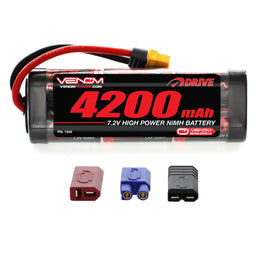 Venom DRIVE 7.2V 4200mAh NiMH Battery with UNI 2.0 Plug