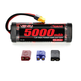 Venom DRIVE 7.2V 5000mAh NiMH Battery with UNI 2.0 Plug