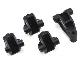 Yeah Racing Traxxas TRX-4 Aluminum Suspension Link Mount Set (Black)